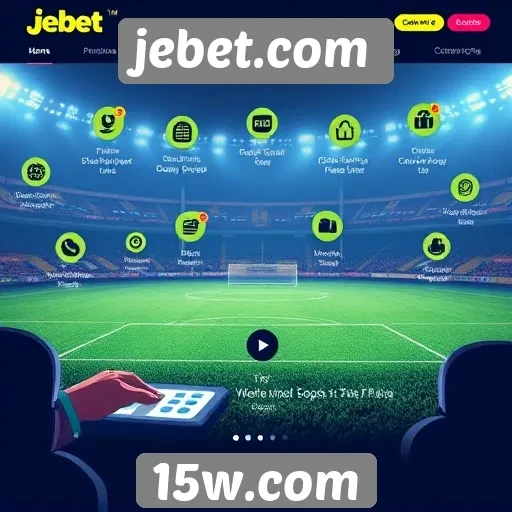 Principais recursos do site jebet.com