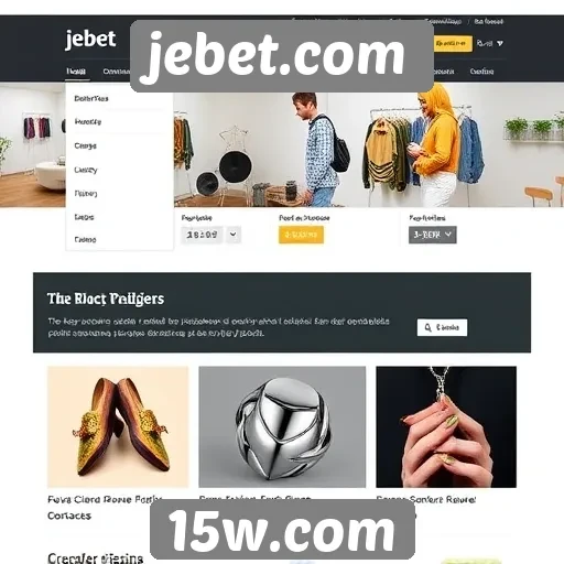 Experiência do usuário no design de jebet.com